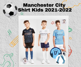 Manchester City Shirt Kids 21-22